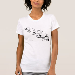 Camiseta Rollo del barro amasado de la cautela