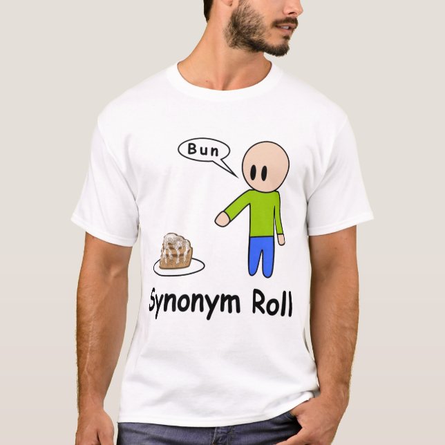 Camiseta Rollo del sinónimo (Anverso)