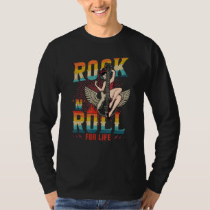 Camiseta Rollo 'n' de disfraces de hop de sock para la vida