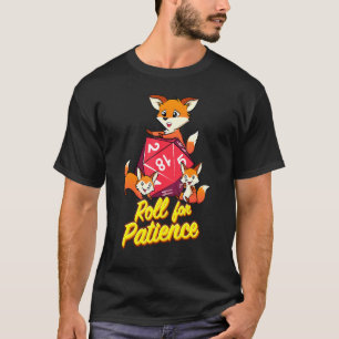 Camiseta Rollo Para Paciencia Fantasía Fox Rol Reproduciend