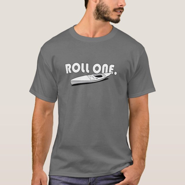 Camiseta Rollo uno - Kajak (Anverso)