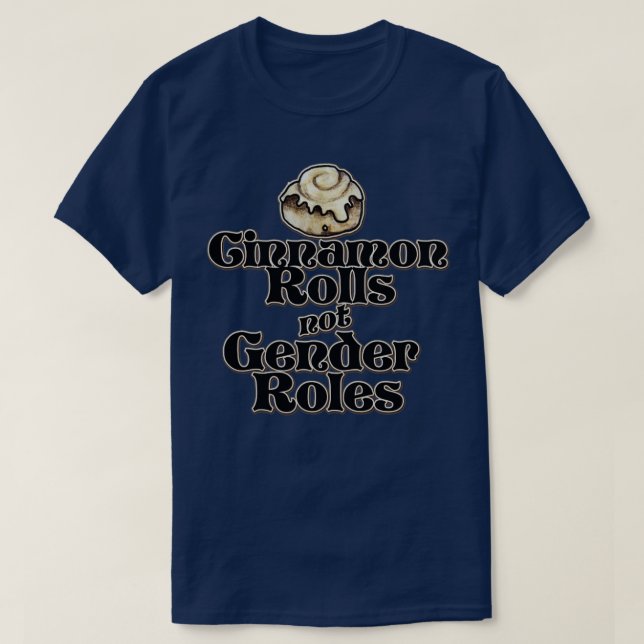 Camiseta Rollos de canela no roles de género3 (Diseño del anverso)
