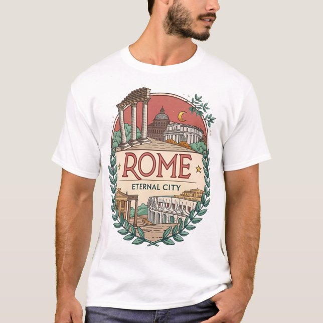 CAMISETA ROMA (Anverso)