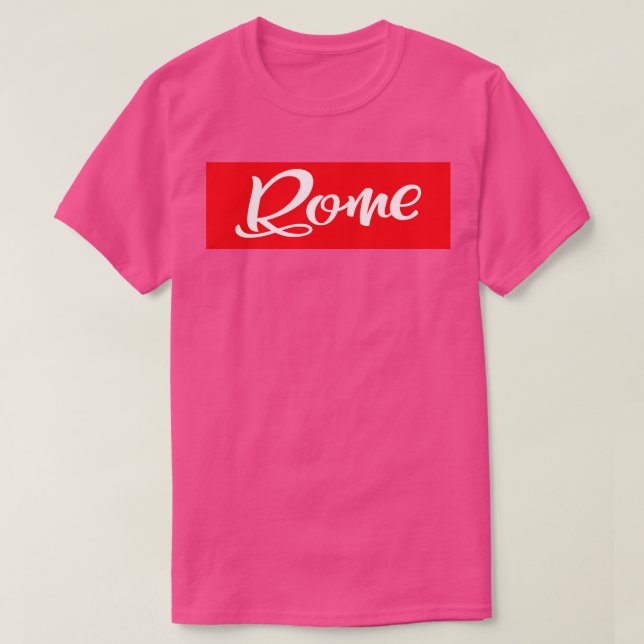Camiseta Roma 3 (Diseño del anverso)