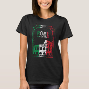 Camiseta Roma Colosseo Italia Anfiteatro romano Anfiteatro 
