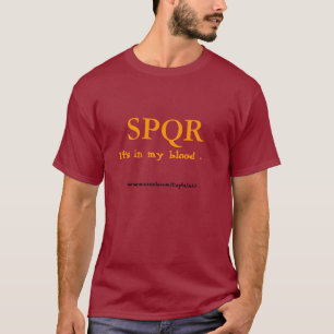 Camiseta Roma - está en mi sangre…