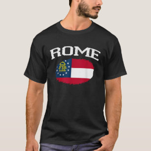 Camiseta ROMA GA GEORGIA Bandera Vintage EEUU Hombres Depor