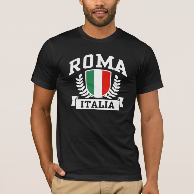 Camiseta Roma Italia (Anverso)