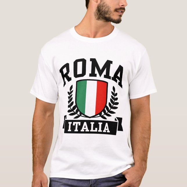 Camiseta Roma Italia (Anverso)