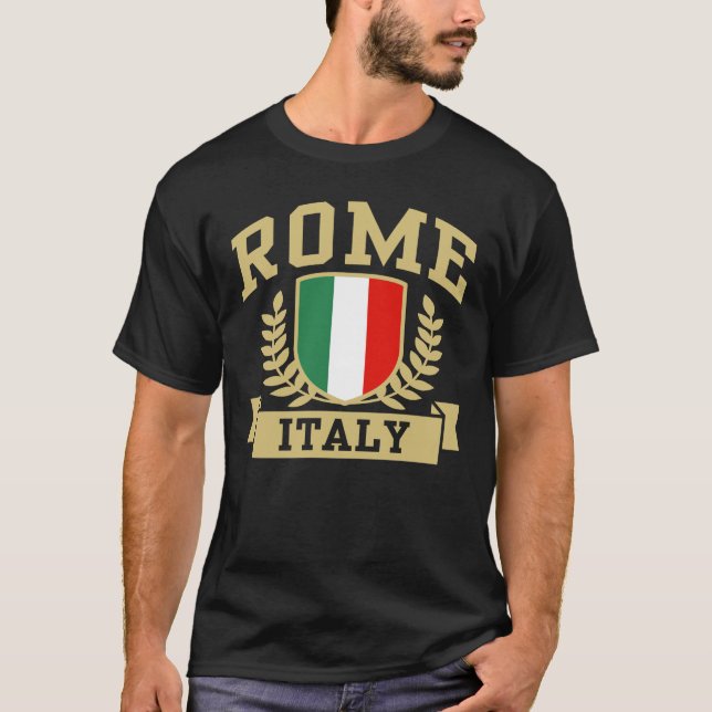 Camiseta Roma Italia (Anverso)
