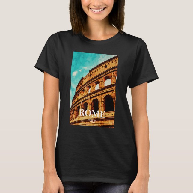 Camiseta Roma Italia (Anverso)