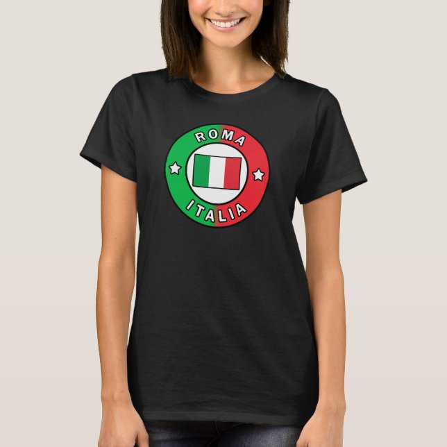 Camiseta Roma Italia (Anverso)