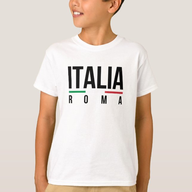 Camiseta Roma Italia (Anverso)