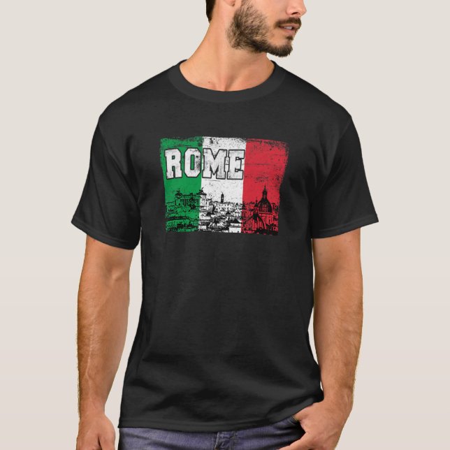 Camiseta Roma Italia Europa (Anverso)
