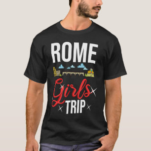 Camiseta Roma Italia: Viaje por el mapa de la ciudad