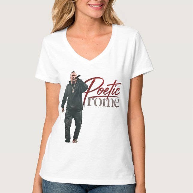 Camiseta Roma Poética (Anverso)