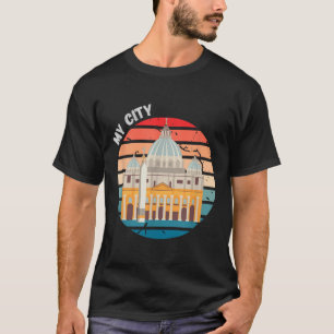 Camiseta Roma Vaticano Italia Mi Ciudad Cultura Italiana