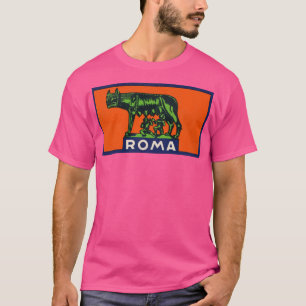 Camiseta Roma Vintage Roma Italia Romulus Travel Souvenir