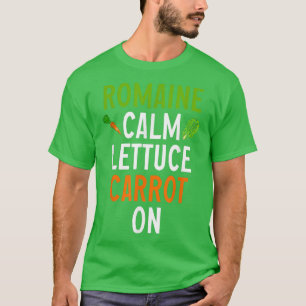 Camiseta Romaine Calm Lettuce Carrote En Raras Vegetarianas