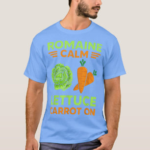Camiseta Romaine Calm Lettuce Carrote En Raras Vegetarianas