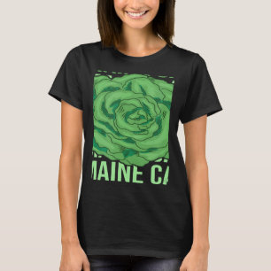 Camiseta Romaine Calm Lettuce Vegetable Pun Gardening Diver