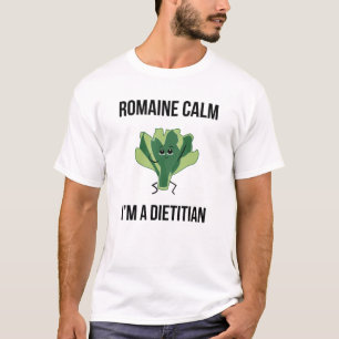 Camiseta Romaine cálmate soy dietista