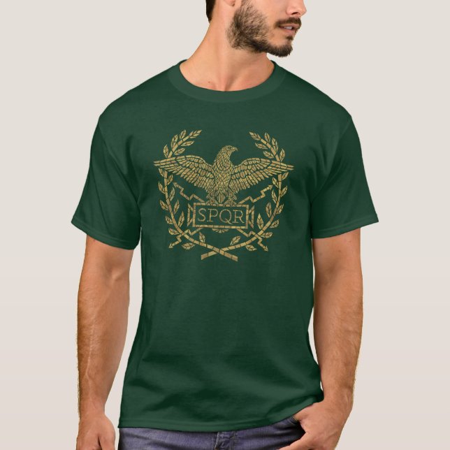 Camiseta Roman Empire Eagle Mosaic Emblem (Anverso)