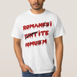 Camiseta Roman Go Home Typo Meme