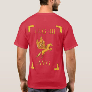 Camiseta romana de 3 Legio III Augusta Vexillum