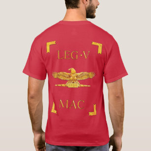 Camiseta romana de 5 Legio V Macedonica Vexillum