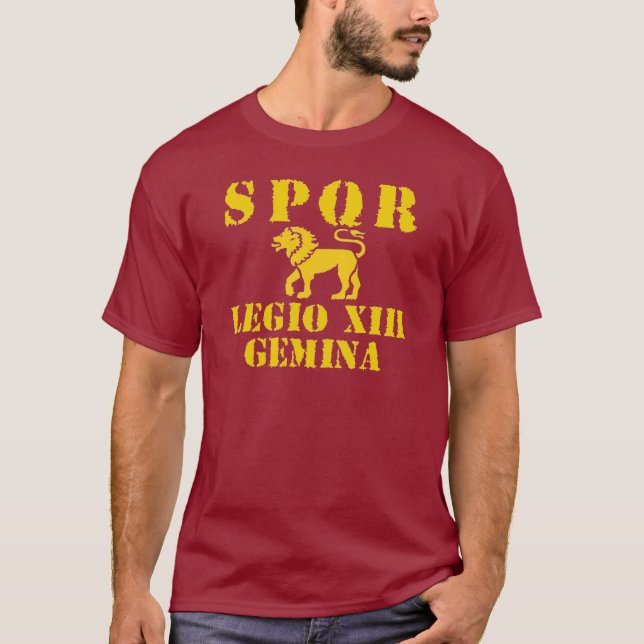 Camiseta romana de la legión de 13 géminis de (Anverso)