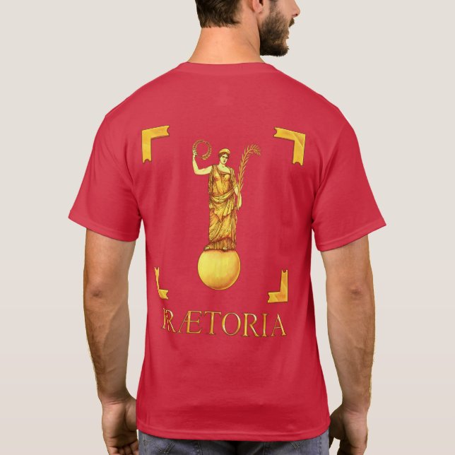 Camiseta romana de Praetoria Vexillum (Reverso)