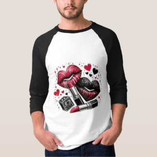 Camiseta Romance, amor, beso