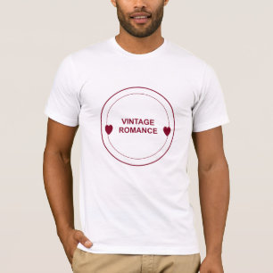 Camiseta Romance Antiguo – Estética de Amor Atemporal Diseñ