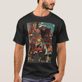 Camiseta Romance de Guan Yu Kuniyoshi Ukiyo-e tres reinos