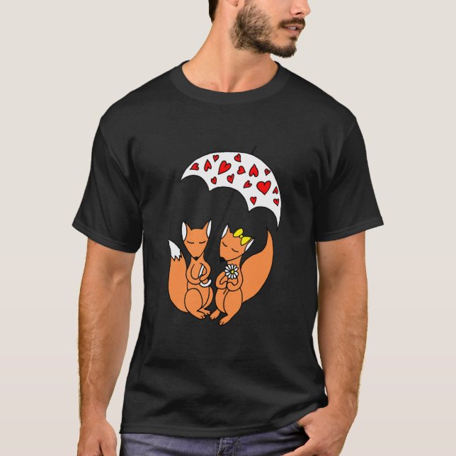 Camiseta "Romance del Día de la Lluvia" "bajo el corazón ll (Anverso)