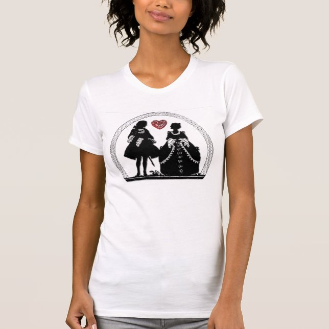 Camiseta Romance Silhouettes T-Shirt (Anverso)