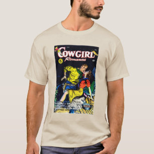 Camiseta Romances de vaca #1 - Romance occidental de 1950