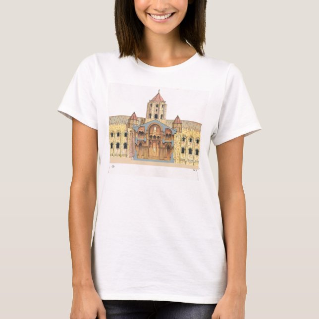 Camiseta Romanesque de Santiago de Compostela (Anverso)