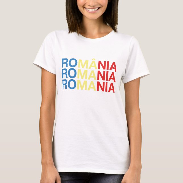 CAMISETA ROMANIA (Anverso)