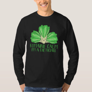 Camiseta Románico calmo que soy dietista nutricionista