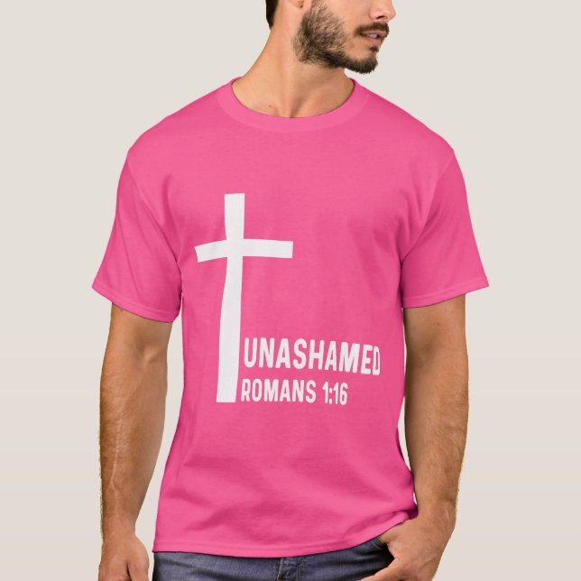 Camiseta Romanos 116 1 16 Dios Jesús Religiosos Cristianos  (Anverso)