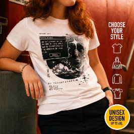 Camiseta Romanos 12:2 No os conforméis Retrowave Cristiano