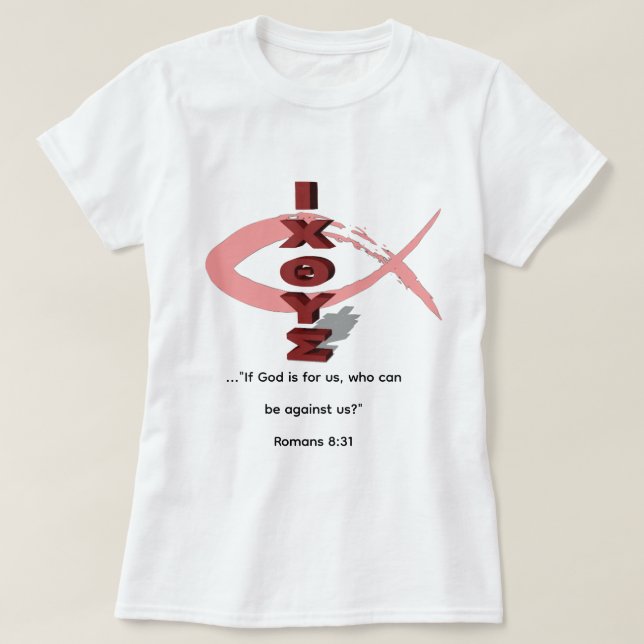 Camiseta Romanos 8:31 (Diseño del anverso)