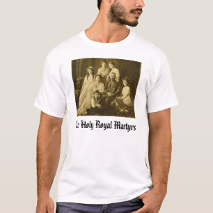 Camiseta Romanov, los mártires reales santos