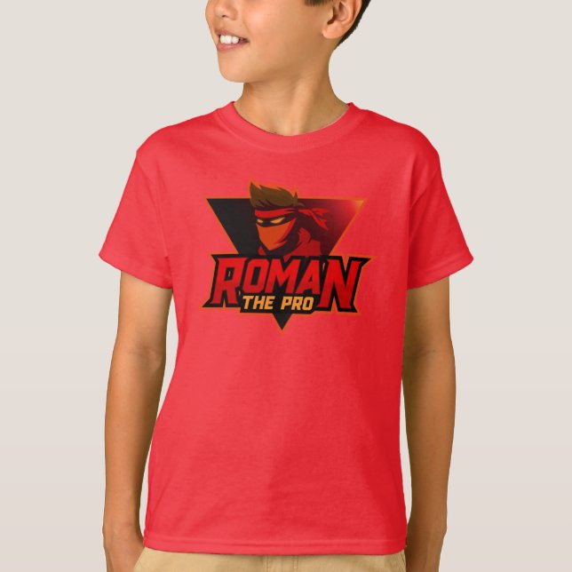Camiseta RomanThePro Kids Tee (Anverso)