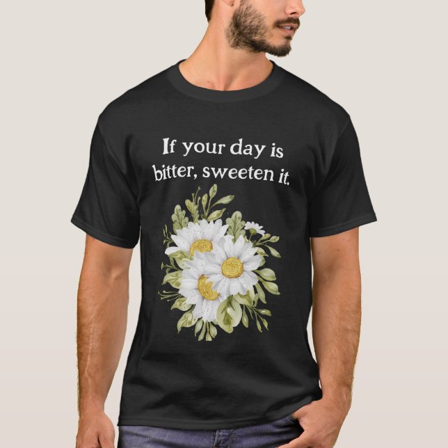 Camiseta Romantic flowers cottage  style garden (Anverso)