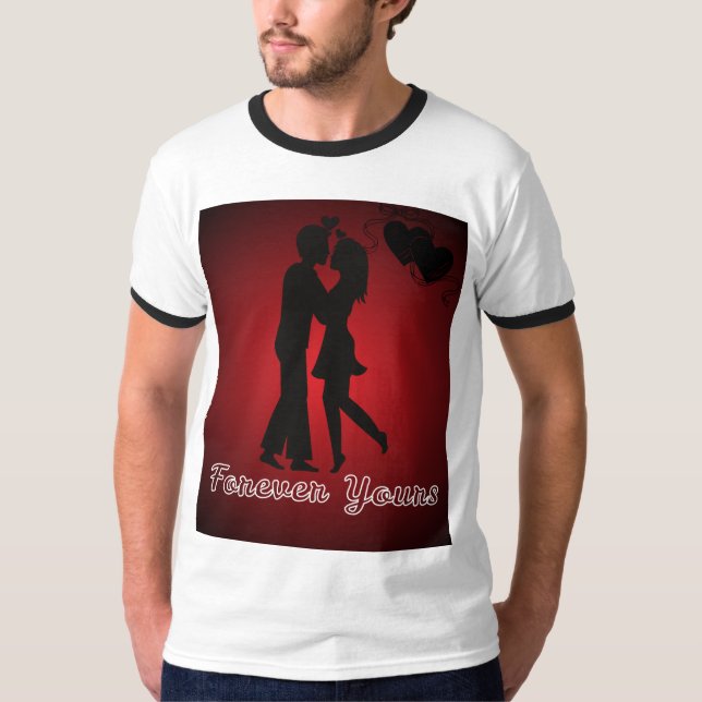 Camiseta Romantic Valentine’s Day Love T-Shirt (Anverso)