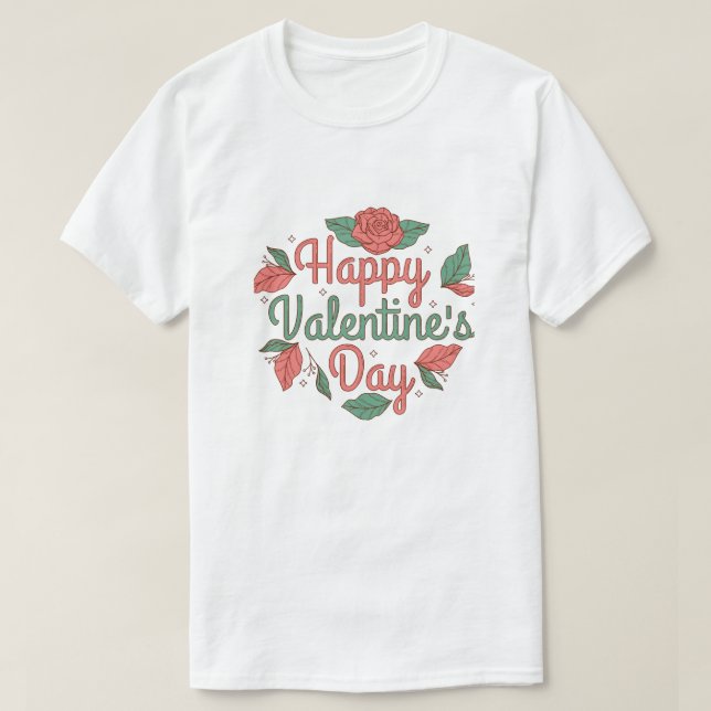 Camiseta Romantic Valentine’s Day Quote  (Diseño del anverso)