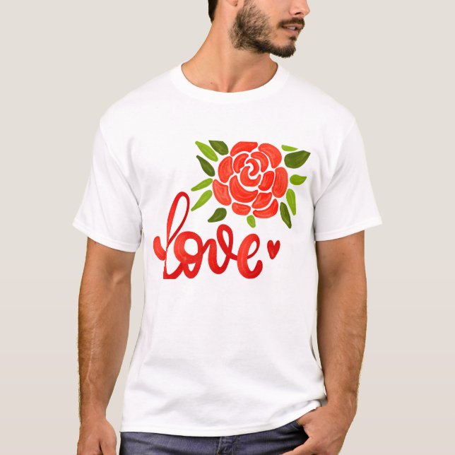 Camiseta Romantic Valentine’s Day Quote  (Anverso)